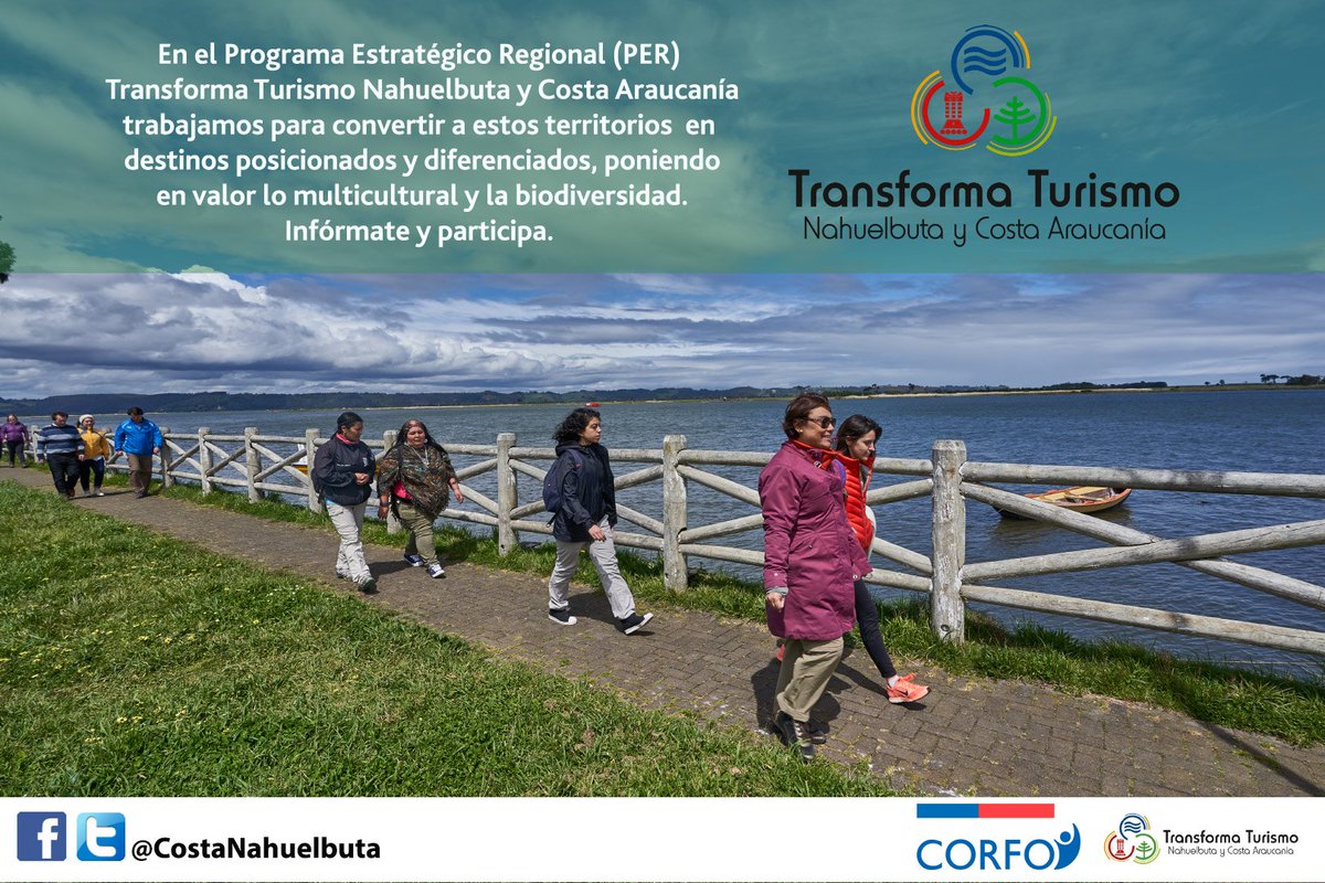 Nuestra visión: convertirnos en un destino posicionado en el mercado turístico nacional e internacional, reconocido como una oferta experiencial única, sustentable, diferenciada #TransformaTurismo #Nahuelbuta #CostaAraucania <a href="/Corfo/">Corfo</a> <a href="/corfoaraucania/">Corfo Araucanía</a> <a href="/transforma_tur/">Transforma Turismo</a> <a href="/CostaNahuelbuta/">Explora Nahuelbuta y Costa Araucanía</a>