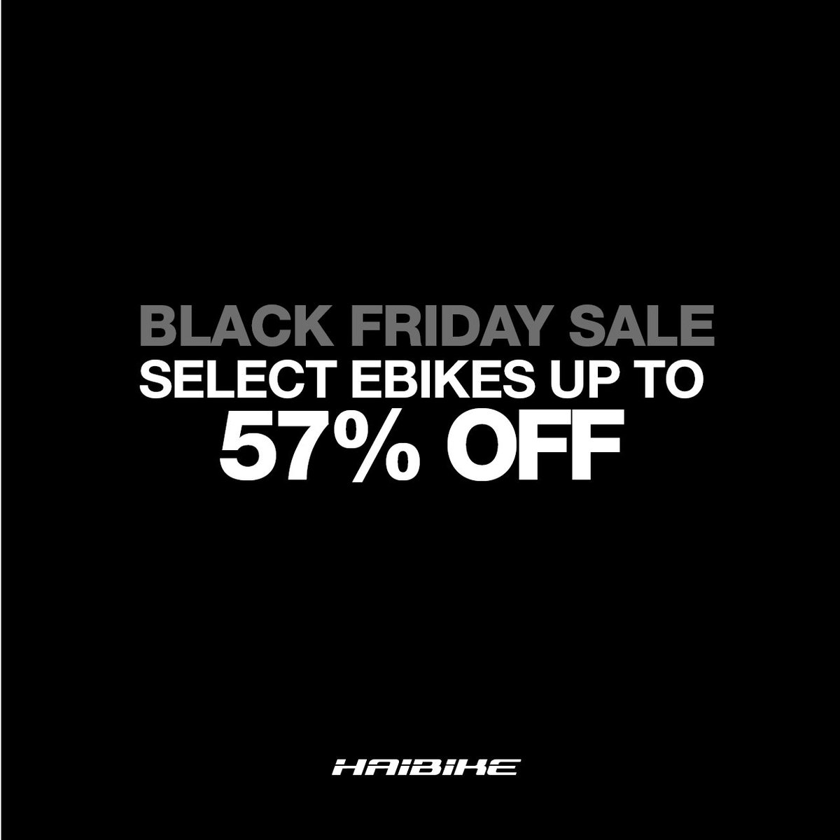 haibike black friday