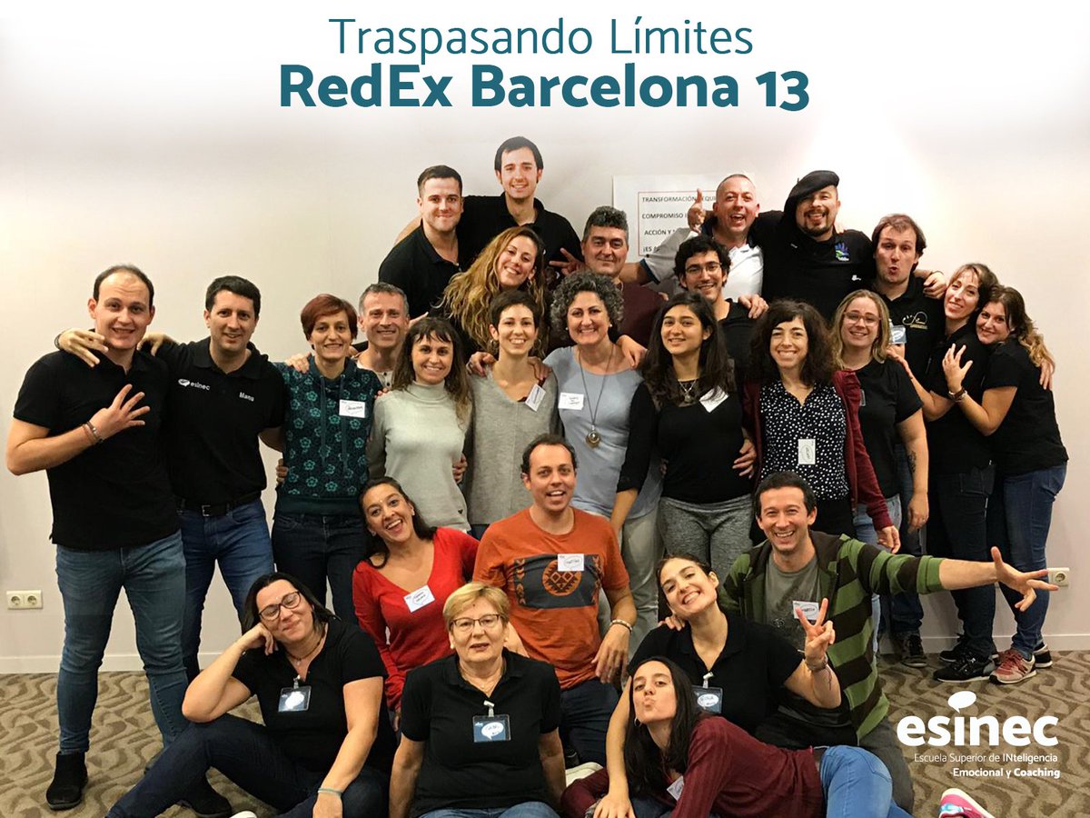 esinecsl's tweet photo. Un ganador es un soñador que nunca se rinde - Traspasando Límites Barcelona edición 13. Gracias a todos por este gran fin de semana. Más información: https://t.co/OKx7wqyvzt  #redex #barcelona#esinec #coaching #inteligenciaemocional #ie https://t.co/EtxWQW8CFJ