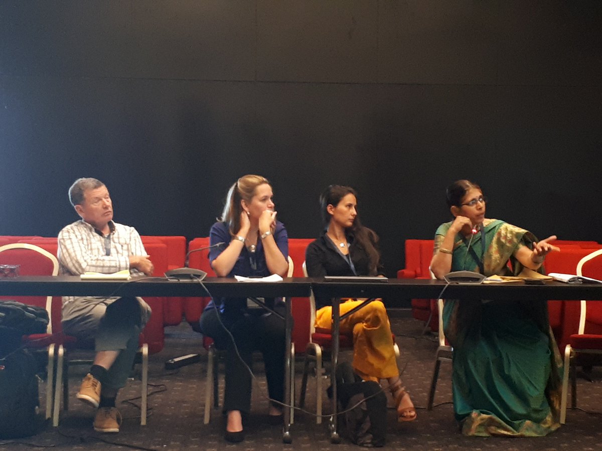 BlgInitiative's tweet photo. "Traditional knowledge is inseparable from access and benefit sharing in India." - Professor Padmavati Manchikanti sharing insight into her group's findings from community consultations across India🇮🇳. #BLGD18 @EgyptCOP14 @intsustainlaw #COP14 https://t.co/IXfG74KQYr