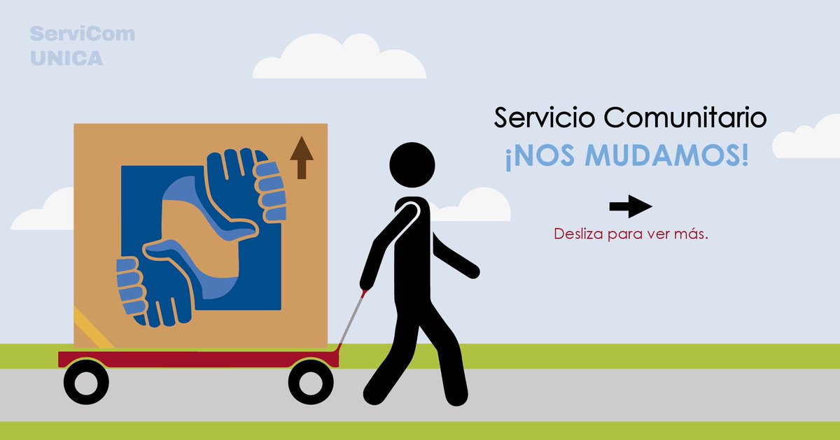 ServiComUNICA's tweet photo. ¡Nos Mudamos! Cambiamos de espacios para ofrecer una atención como u merecen... https://t.co/LvMiAhe1J4