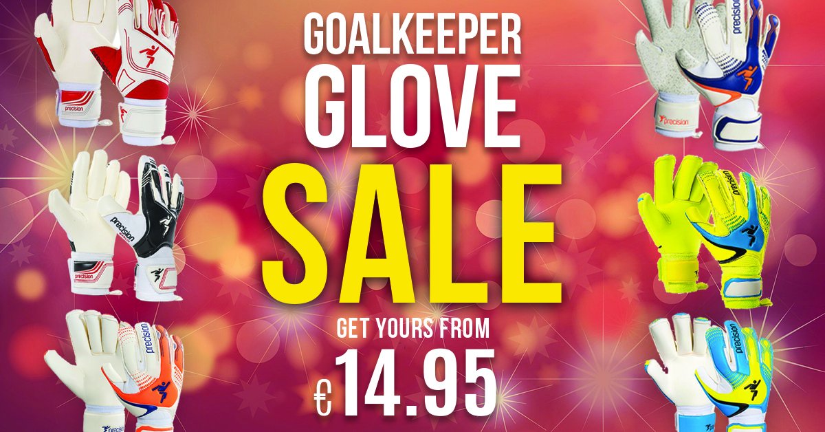 PunteeProducts's tweet photo. * SPECIAL OFFER* Our goalkeeper glove SALE is now on. We've got gloves starting from as little as €14.95. This offer is limited to availability so when they are gone, they are gone. https://t.co/MIq0sDbCWs #gkunion #goalkeeping #precision #blackfriday #gaa #soccer #specialoffers https://t.co/n5T9N7qQ0f