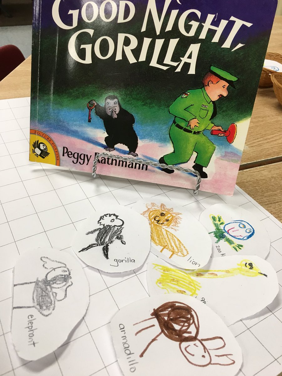 McLennan1977's tweet photo. #Coding retell as children help the gorilla reach each animal without running into the zookeeper, focusing on #optimization and #efficiency in the paths they create. Can you get to each animal in the least number of moves possible? #literacy #math #kindercoding #joyfulmath https://t.co/KK0KMp5OAp