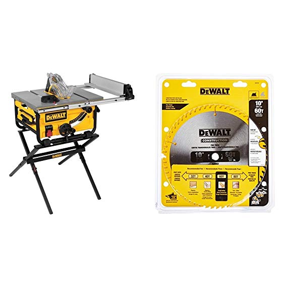 DEWALT 10 in. Portable Table Saw with Stand &amp; Blade Now 35% Off - amzn.to/2FAl2TN

 #blackfriday #blackfridaydeals #blackfriday2018