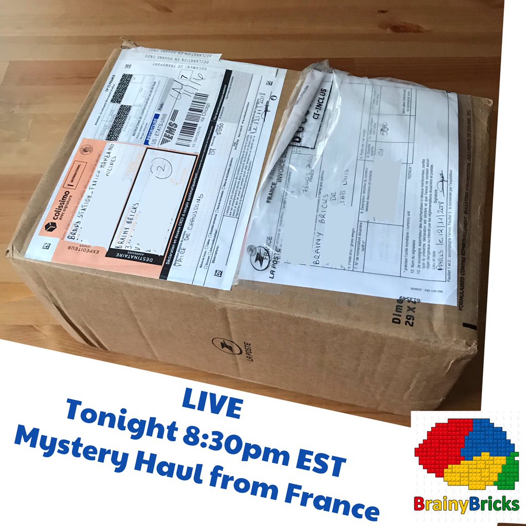 BrainyBricks's tweet photo. Join me tonight on our Facebook Page for one of the MOST EPIC and HARD TO FIND @lego items out there! I was super lucky to have  @brandstation_fr send me this super cool Lego gift!
#lego #rarelego #legohaul #afol #legocommunity #hardtofind #unboxing https://t.co/qsiQ58fzQP