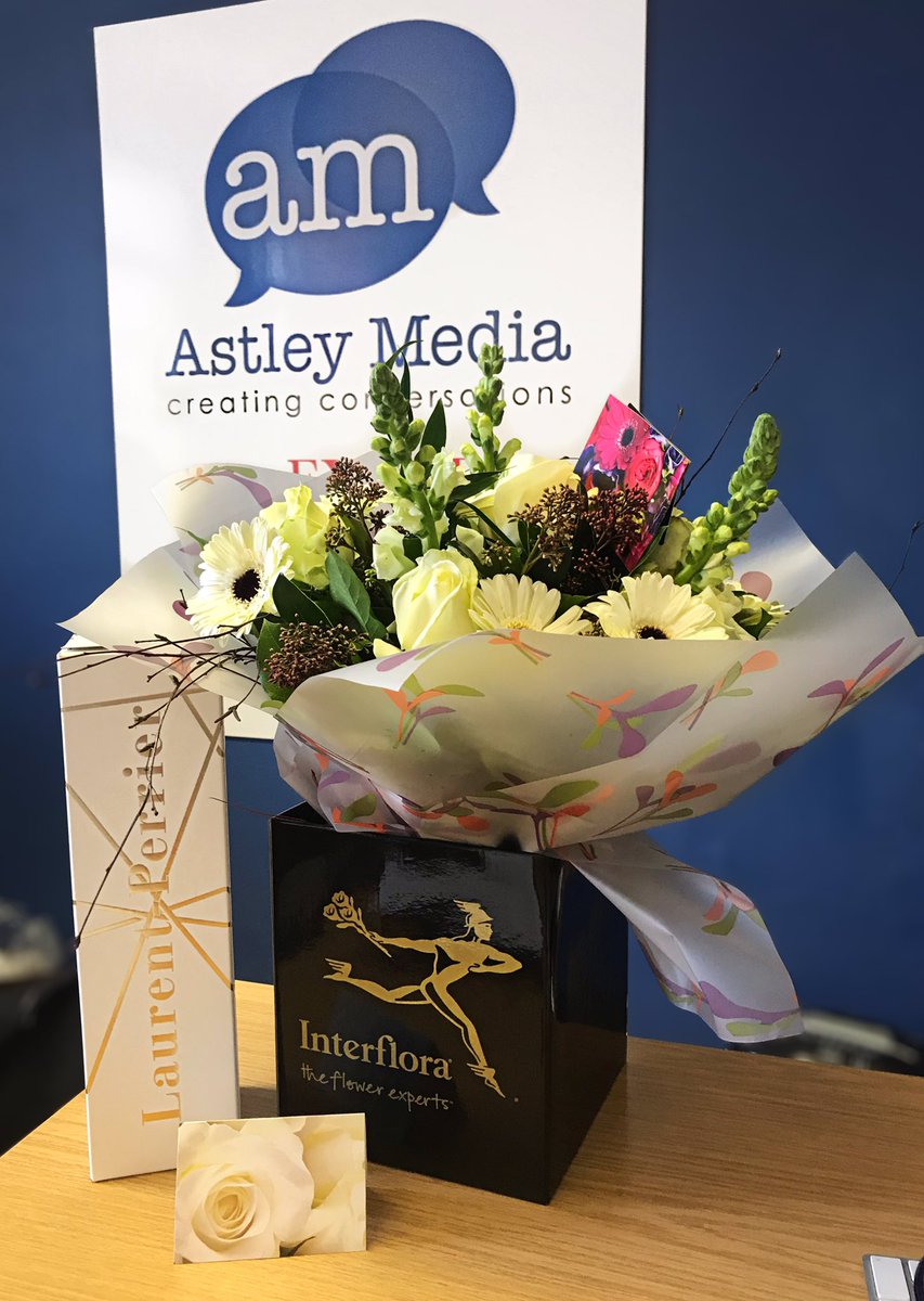 program_agency's tweet photo. Two lovely gifts from two lovely clients. Thank you so much @Betterworkspace and @Complete__EA, it’s been a pleasure working with you on this week’s events 🍾💐 https://t.co/XQcjMMHFr8