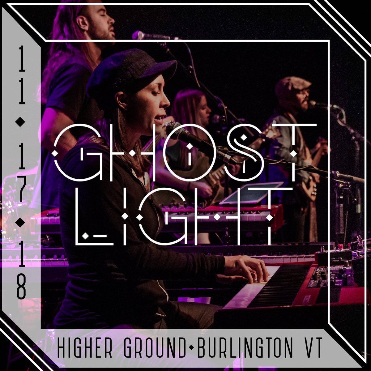 GhostLightBand's tweet photo. Fresh off the first week of tour, we're very happy to present Full Show Friday Edition 002:
11/17/2018
Higher Ground
Burlington, VT
Stream, download, share - we'll see you on the road!
🎧→https://t.co/E3yfUsM4Jl
🎟→https://t.co/b3i4Sk6H1K
#FullShowFriday #GhostLightFSF https://t.co/UEPF93kB75