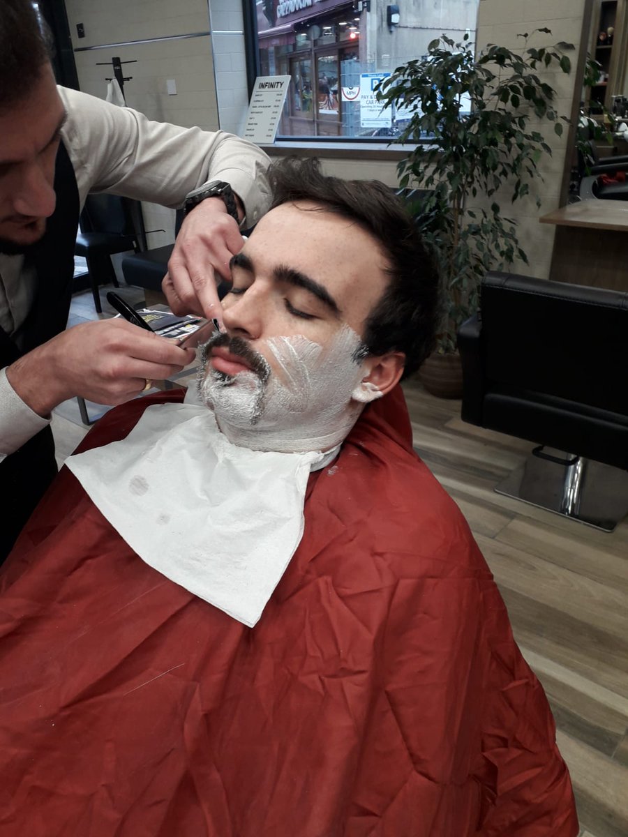 TOTALIMPORTSFD's tweet photo. Today fruit desk team member Carlos done this to support his fellow brothers #Movember. We're  very proud of you. #totalproduce  #doesalotodworkforchaaaarity https://t.co/wa8dRovSxg