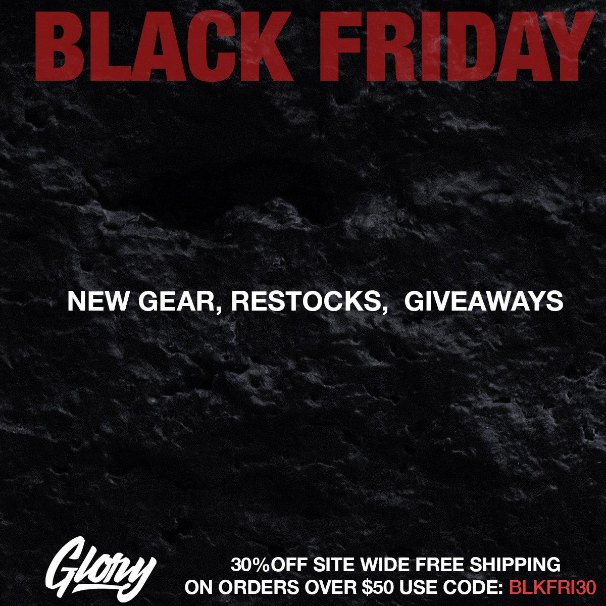 _GLORYCLOTHING's tweet image. Shop our Black Friday Sale GloryClothingCo.com
Get 30% Off Your order FreeShipping on orders Over $50