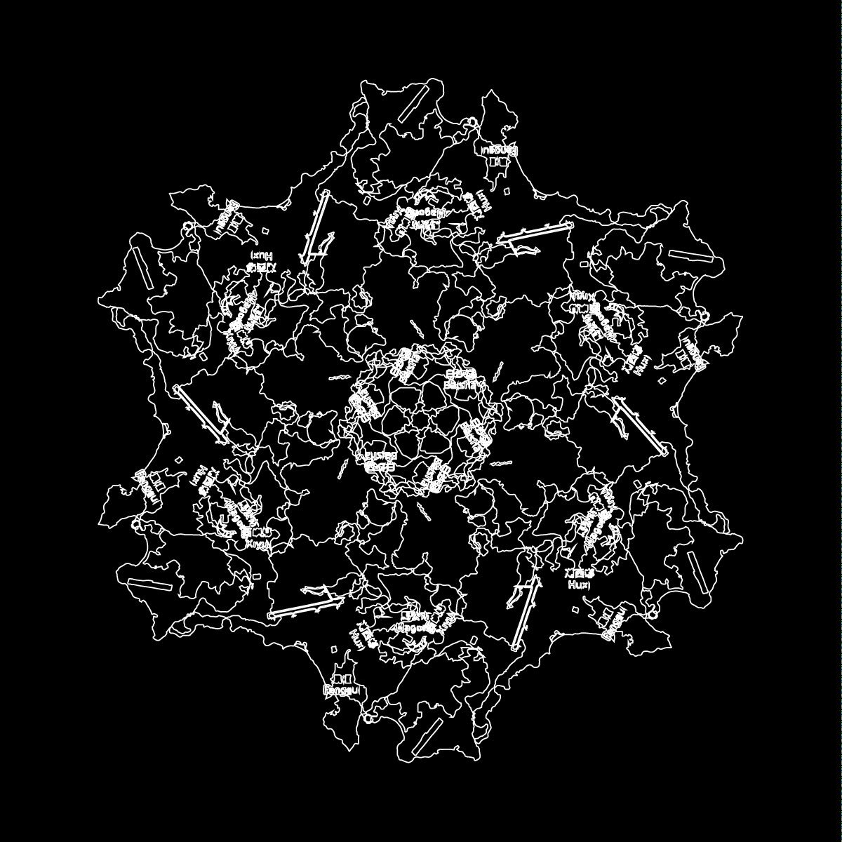 Tomoyuki Koseko 小瀬古文庫 En Twitter 地図の 雪華模様 その3 澎湖群島 環状に形成された島の形が生み出す結晶の形 Experiment Mimeticmaps3 Kosekobooks 小瀬古文庫 Map Snowpatterns Snowflake T Co Pkdhq8xvb1