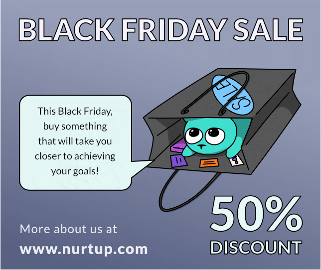 NurtUp's tweet photo. This #BlackFriday, buy something that helps you achieve your #goals! Buy now The Hero #coaching #game with 50% discount! https://t.co/INUHrq2iz0 #BlackFriday2018 #TheHeroCoachingGame https://t.co/9AMrJznmYt