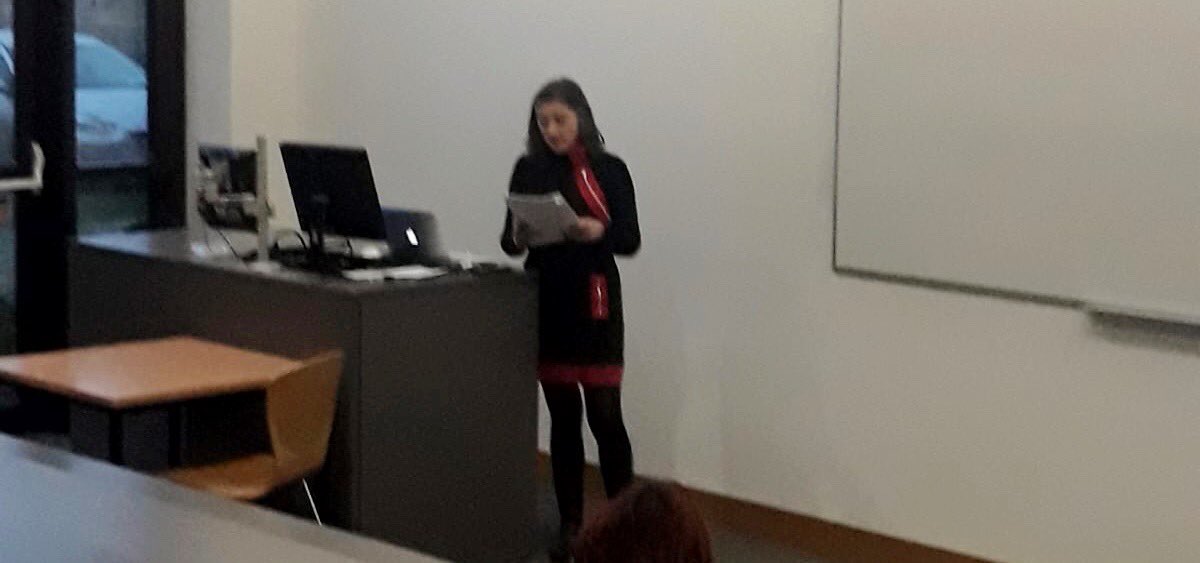 STFeminists's tweet photo. Fascinating keynote address by @aileen_dillane 
#STF18 https://t.co/fMCpPbr5yJ