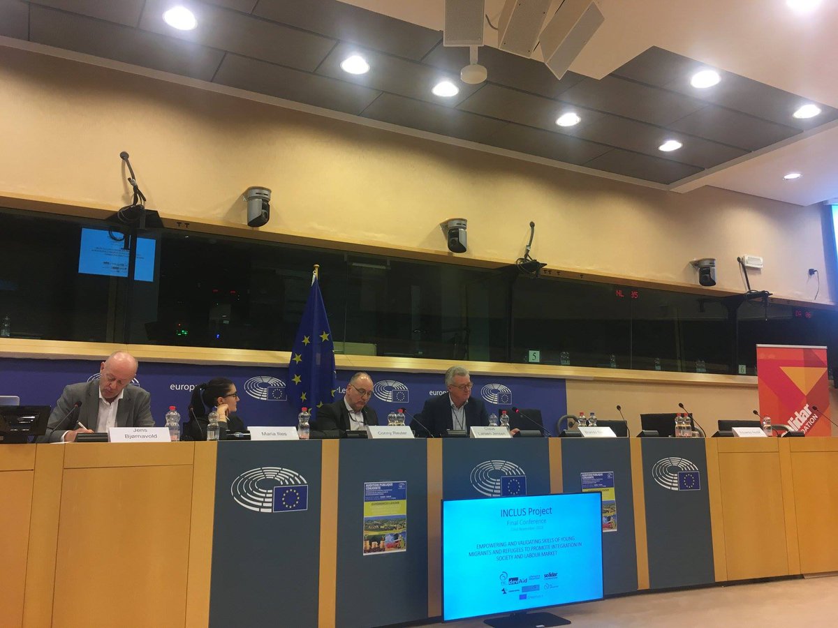 FIC_global's tweet photo. Today we had a meeting with @Solidar_EU and our Albanian and Romanian partners in the European Parliament  and present the results of our collaboration: https://t.co/2DjTRwlVab 
#SOLIDARFICRomanianandAlbanianprtnership #presentationprojecteuropeanparliament 🇪🇺🤝💪✈️👩‍💼👨‍💼 https://t.co/tw5P6XOhVK