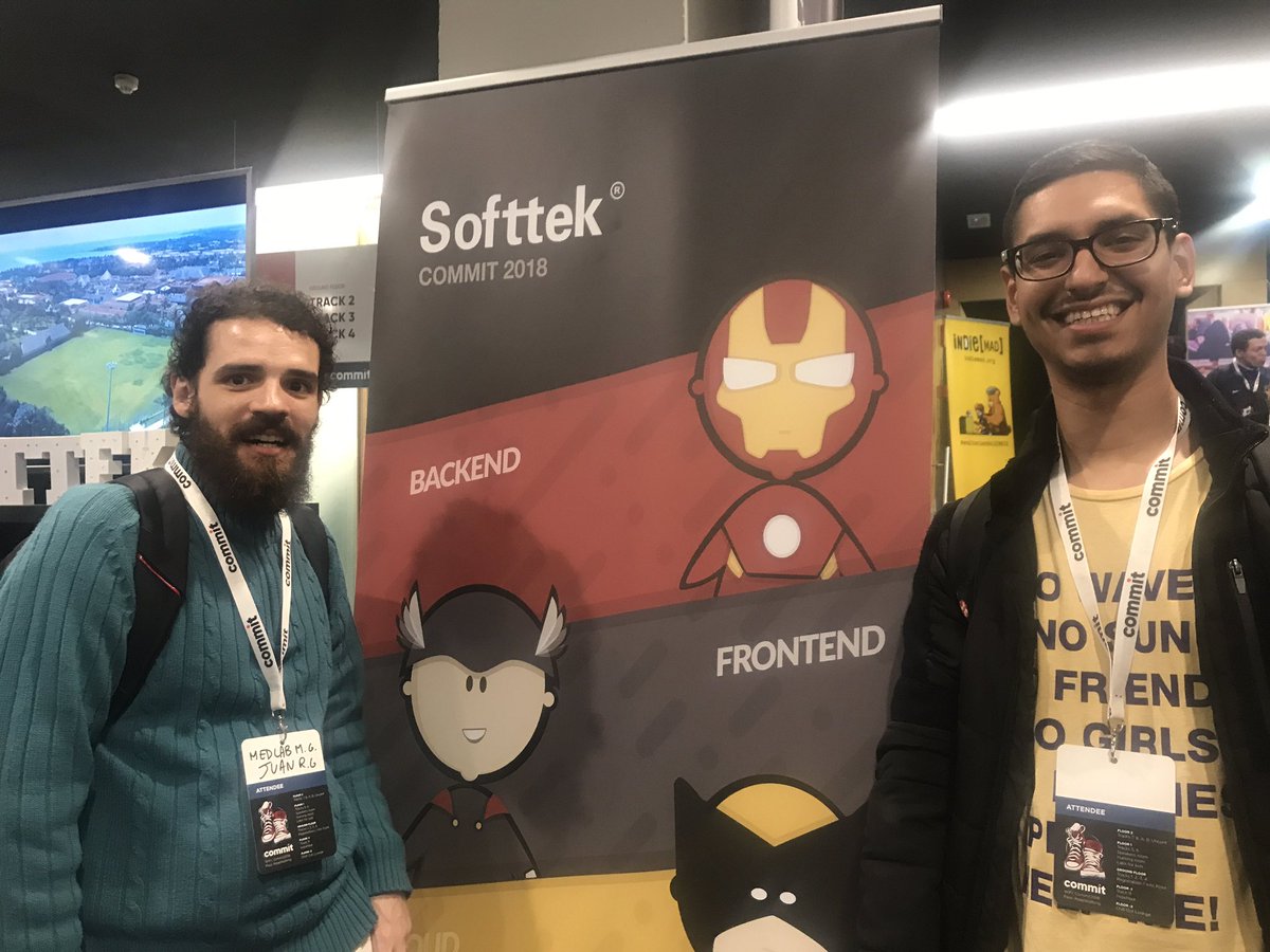 Perezscript's tweet photo. #THEDAILYWAR #LOSDEVELOPERS #LASDEVELOPERS @SofttekEspana #commit2018 https://t.co/Z5s2ZgMgcw