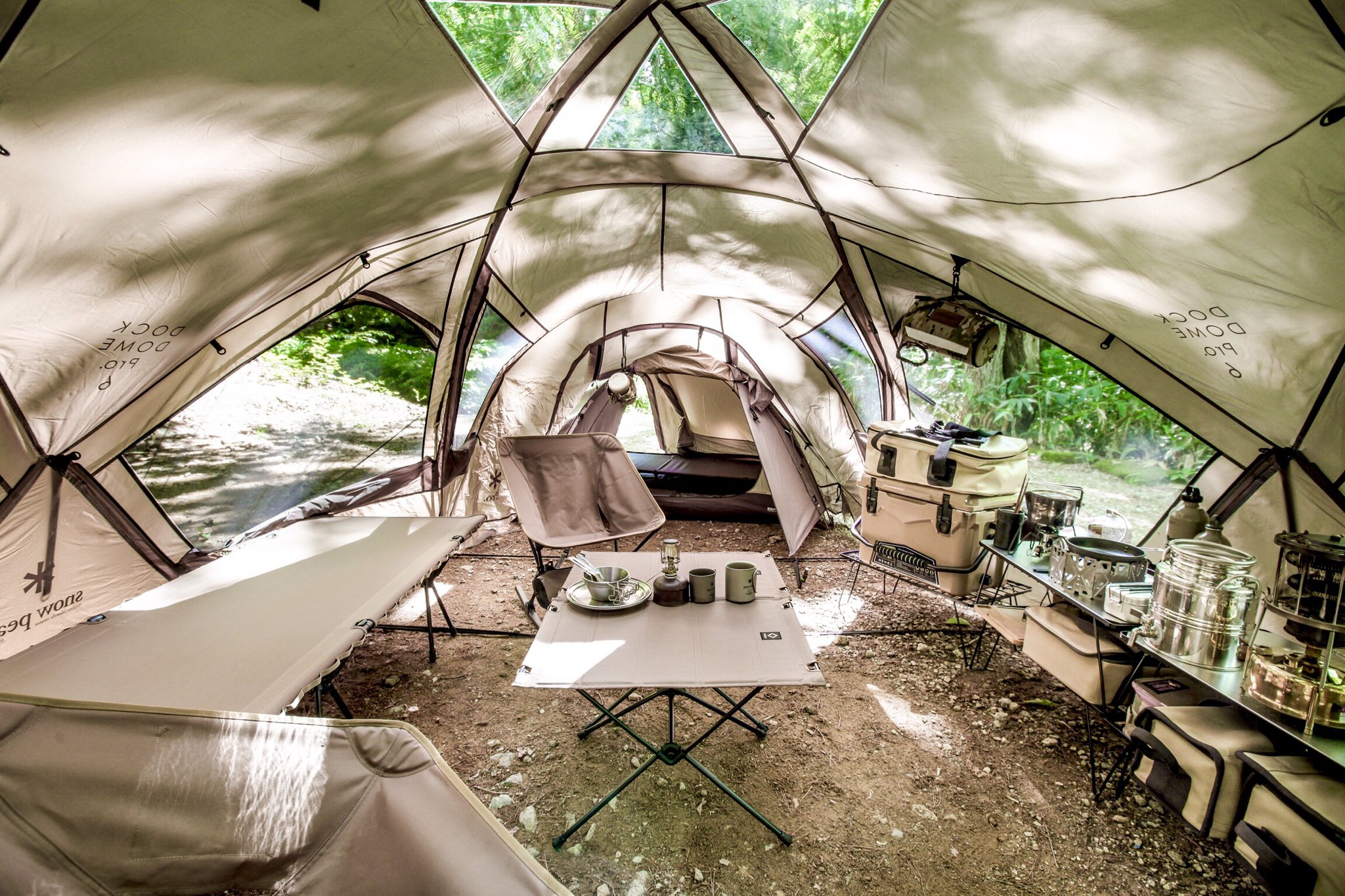 ドックドーム pro.6 アイボリー ソトグラフ on X: 