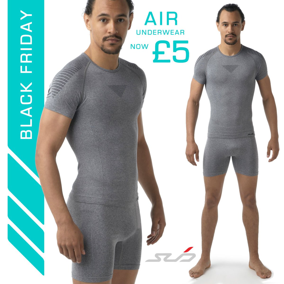 SubSports's tweet image. ★★ 𝗔𝗜𝗥 Seamless Underwear 𝗝𝗨𝗦𝗧 £𝟱 in our 𝗕𝗟𝗔𝗖𝗞 𝗙𝗥𝗜𝗗𝗔𝗬 𝗘𝗩𝗘𝗡𝗧 ★★
Stock up on supersoft seamless 𝗔𝗜𝗥 underwear, a great everyday essential for both Mens &amp;amp; Womens. At this price they make great stocking fillers too! 
➡️ ow.ly/G8gy30mIT9g