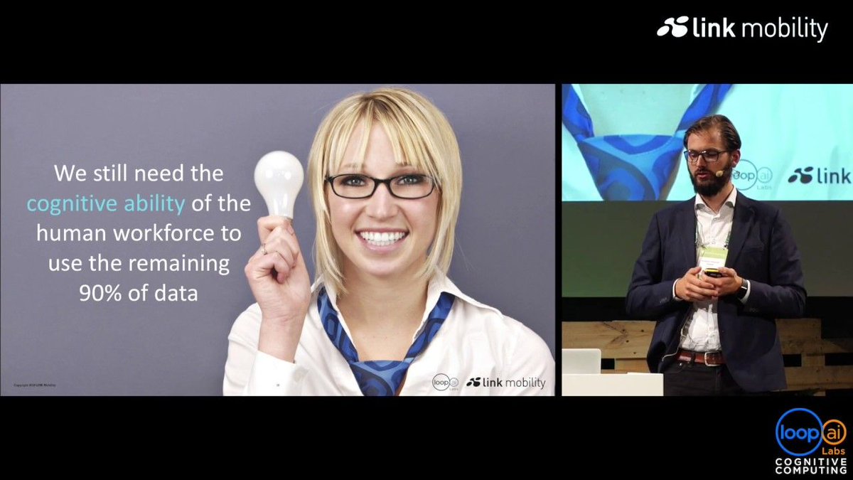 LoopAILabs's tweet image. Watch Andreas Schmidt Jensen from LINK Mobility explain how you can tailor individual communications on a massive scale using a #Cognitive platform: j.mp/2Ae5teB - #mobileintelligence #mobilemarketing #usupervised #cognitivecomputing #QRobots #LoopQ @LINKMobility_DE