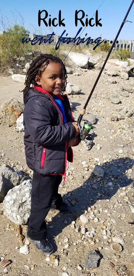 rickybernardII's tweet photo. Kids love fishing! #RickRick and #Preston went fishing... https://t.co/z4tiBwSPyz