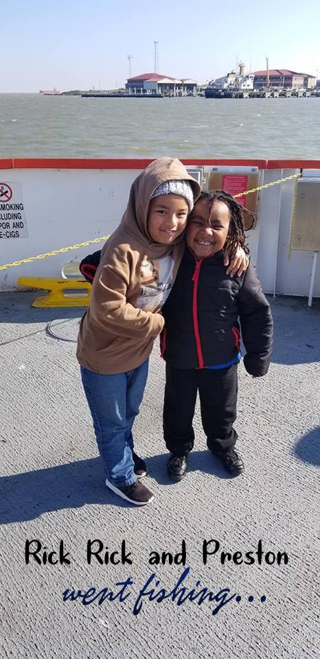 rickybernardII's tweet photo. Kids love fishing! #RickRick and #Preston went fishing... https://t.co/3QO50UyXlB