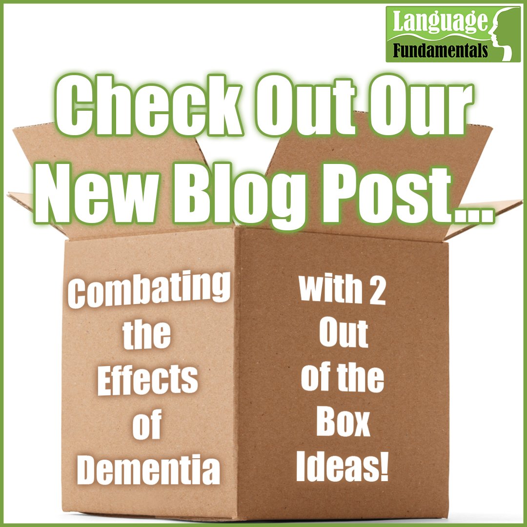 LangFndamentals's tweet photo. Check out our new blog post providing a couple "out of the box ideas" for combating the effects of #Dementiaโคต๏ธ
https://t.co/e4EvTNV26E
๐ 845-897-3330
#LanguageFundamentals #SLPBlogs #Alzheimers #FridayFeeling #SpeechTherapy #SwallowingTherapy #SLPBlogger #SLPeeps #LangFun https://t.co/bKdyBLbPJD