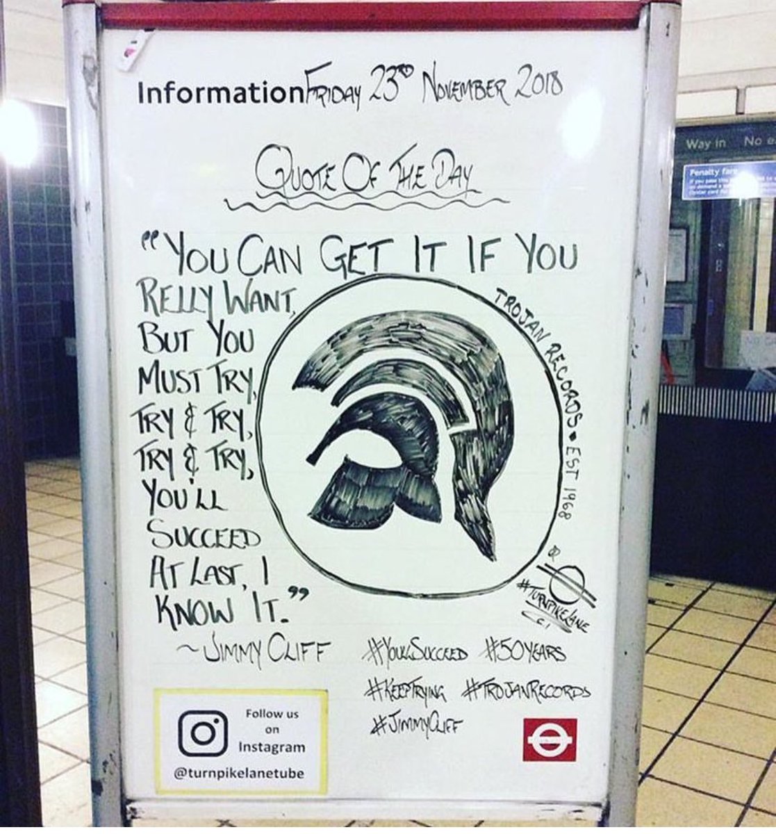 hightowerheidi's tweet photo. Love it #jimmycliff #trojanrecords #trytryandtry #youllsucceed https://t.co/DGXOyzwtFu