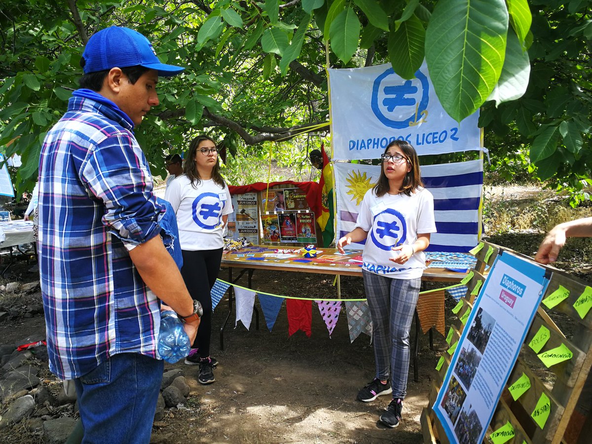UnicefChile's tweet photo. Amigos @UNICEFuruguay, les mostramos al proyecto "Diaphoros", que representa a Uruguay en la feria #Concausa2030 ✊🏻 https://t.co/vidbxcFsVv