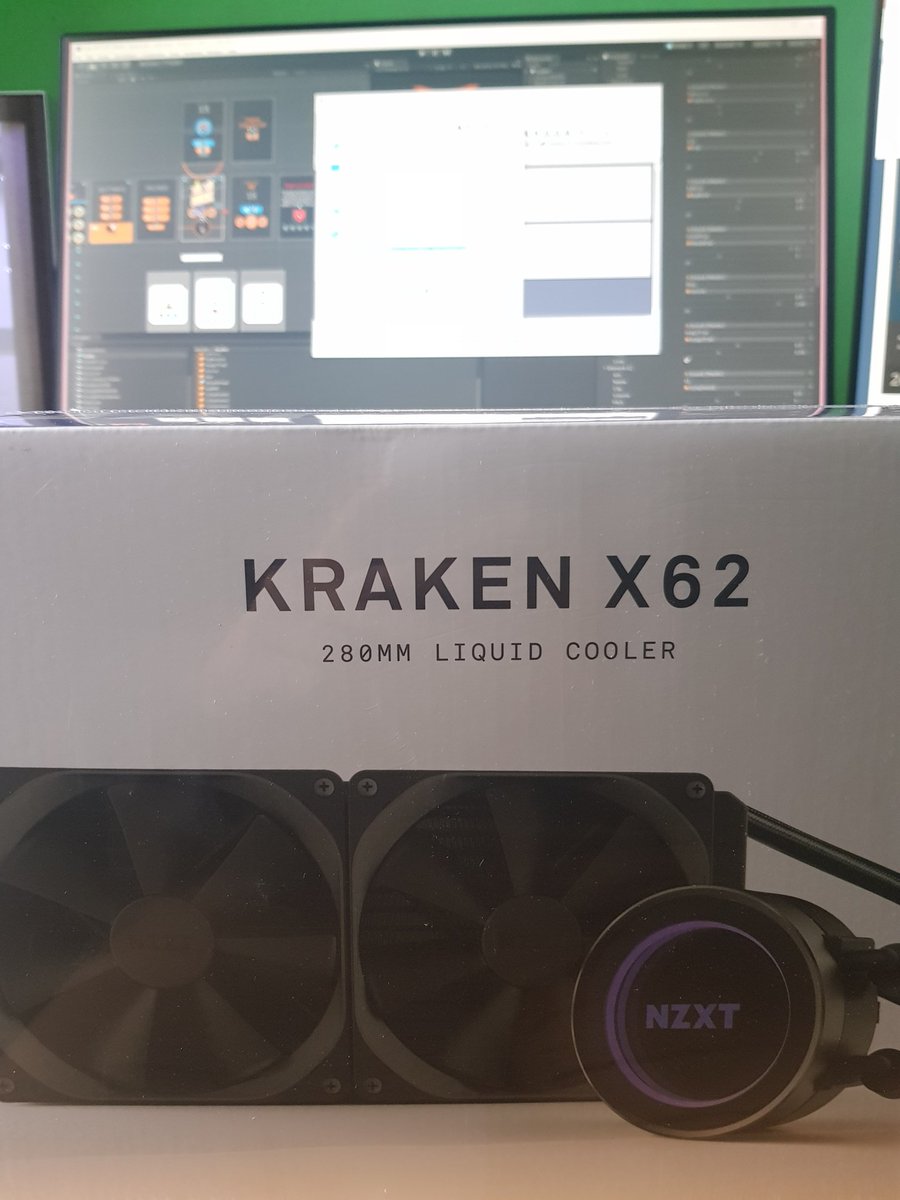 poponutstudios's tweet image. Finally the cooler arrived.

@NZXT
#cpu #cooler #unitypro #gamedev #gamedevelopment