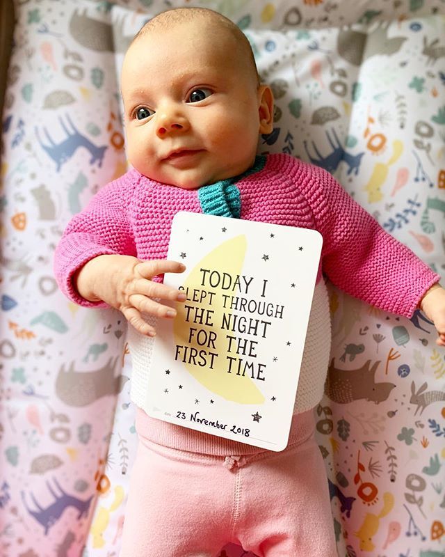 If 11.30pm til 7am counts, Lola Billie is bossing it! 🙏🏻 Thanks little one 🙏🏻 ift.tt/2BtgPgM