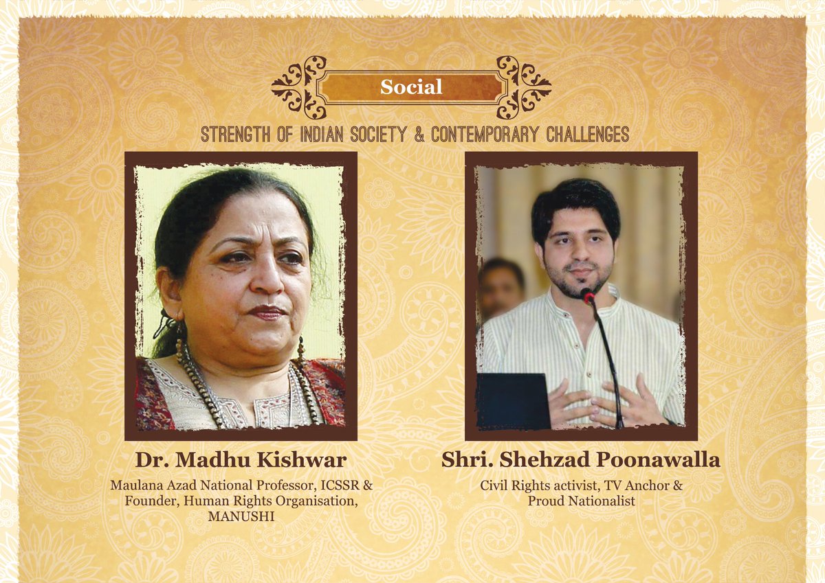 _PrabudhaBharat's tweet image. A thought provoking scholarly talk by @madhukishwar ji and @Shehzad_Ind ji on "Strength of Indian Society &amp;amp; contemporary challenges" at #STEP2018 organized by @_PrabudhaBharat in Belagavi on December 1 &amp;amp; 2, 2018. 
For details of registration visit
prabuddhabharat.org