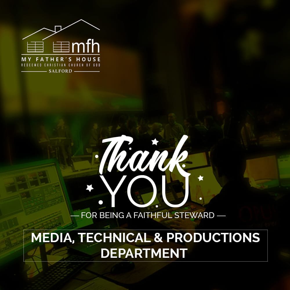 RCCGMFHSalford's tweet photo. #MediaTeam Thank you for using your platforms as a voice to carry out the great commission and blessing souls with your content.
And how will anyone go and tell them without being sent? ...“How beautiful are the feet of messengers who bring good news!” Rom10:15
#Notablemiracles https://t.co/ehHsC5f13h