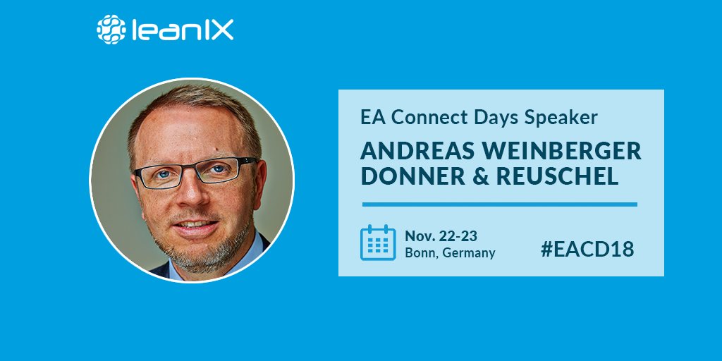 SAPLeanIX's tweet photo. "How to leverage EA in a regulated environment" is the name of the spectacular presentation we are about to view by @human_makro ! Don't miss it!
#EACD18 #EntArch https://t.co/FsbpW0xfzD