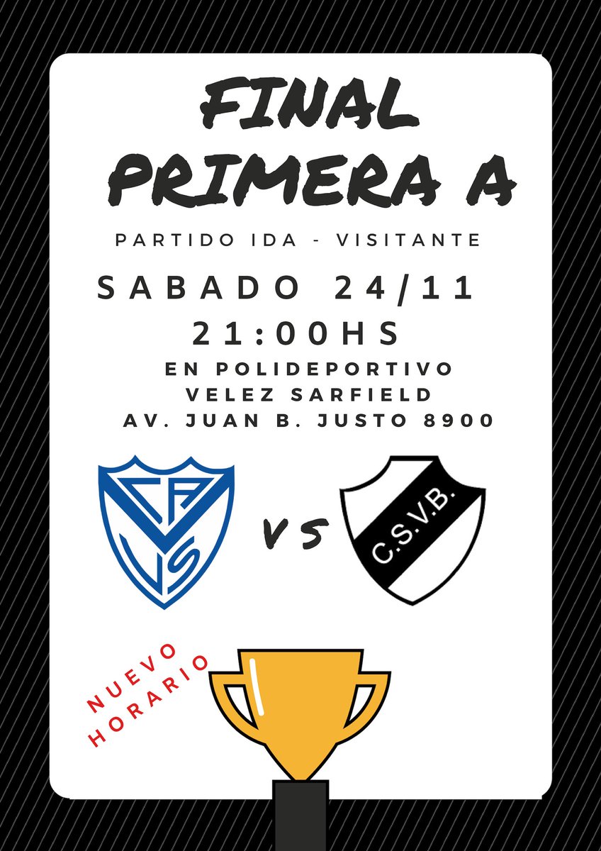 CestoBallester's tweet photo. Mañana es el dia tan esperado! La final de Primera A! Todos alentar en Velez!! https://t.co/epZ3BWSjhF