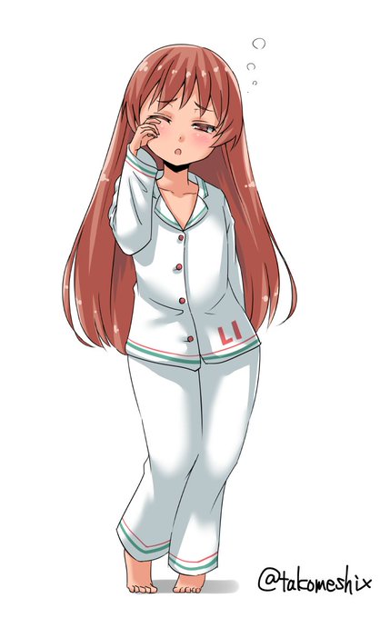 おねむ
#艦これ版深夜の真剣お絵描き60分一本勝負
#艦これ版真剣お絵描き60分一本勝負_20181123 