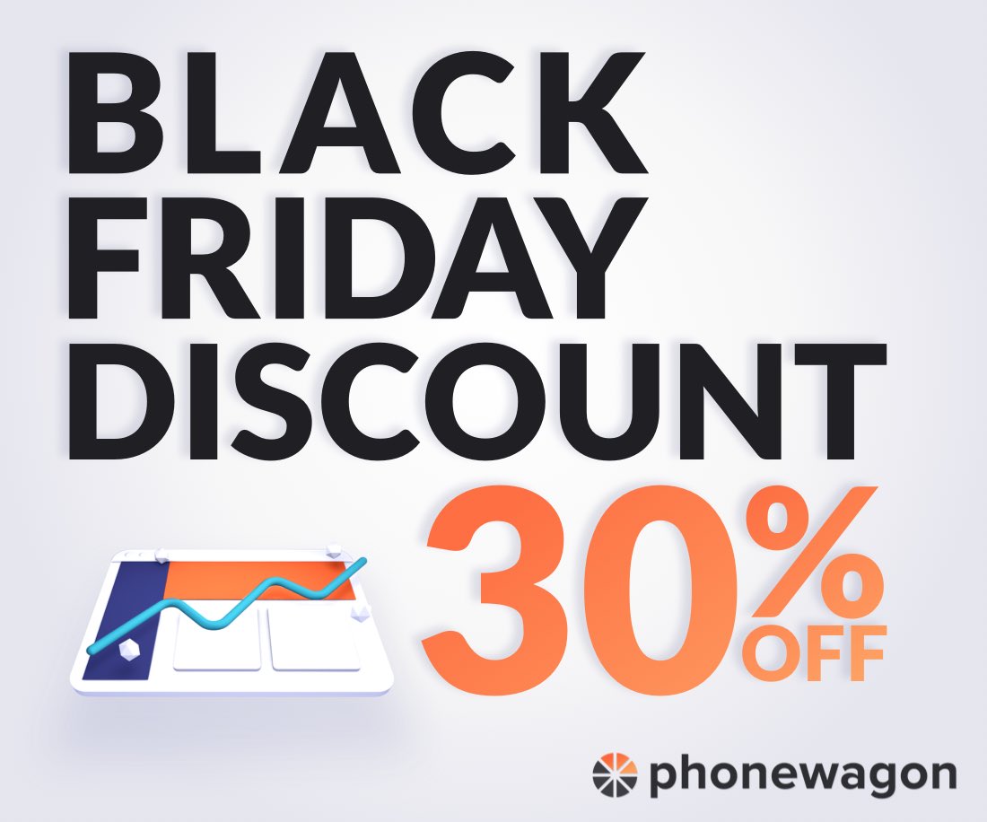 Only 24 hours left of our Black Friday deal!

Sign up at phonewagon.com/simple-pricing