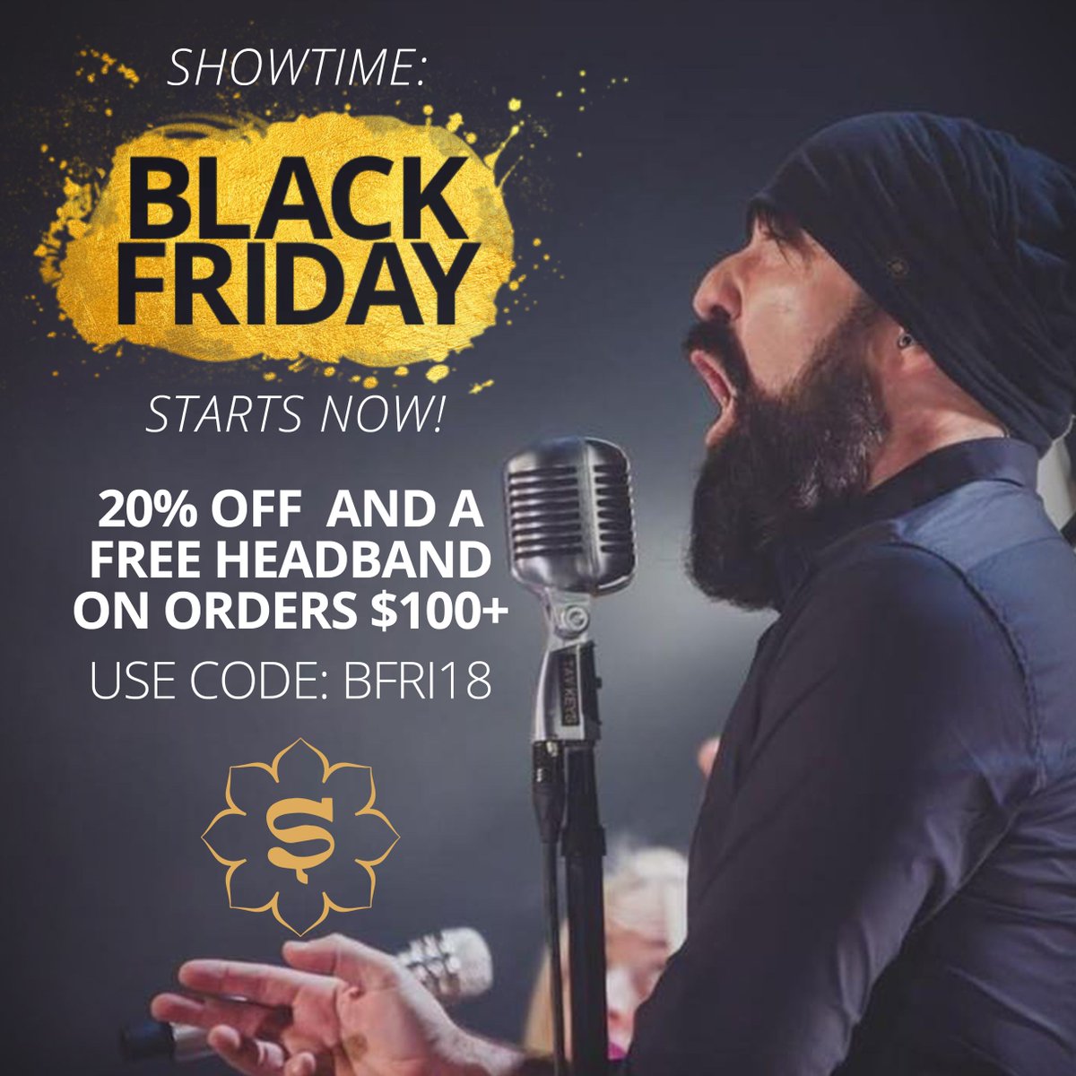 SHOWTIME: 20% off your order with code BFRI18, and a free headband on orders over $100! buff.ly/2wz3gc6 #blackfriday #blackfriday2018 #madeincanada #BlackFriday2018 #showtime | Thanks to <a href="/WalkOffTaylor/">Walk Off Taylor</a> for the photo!