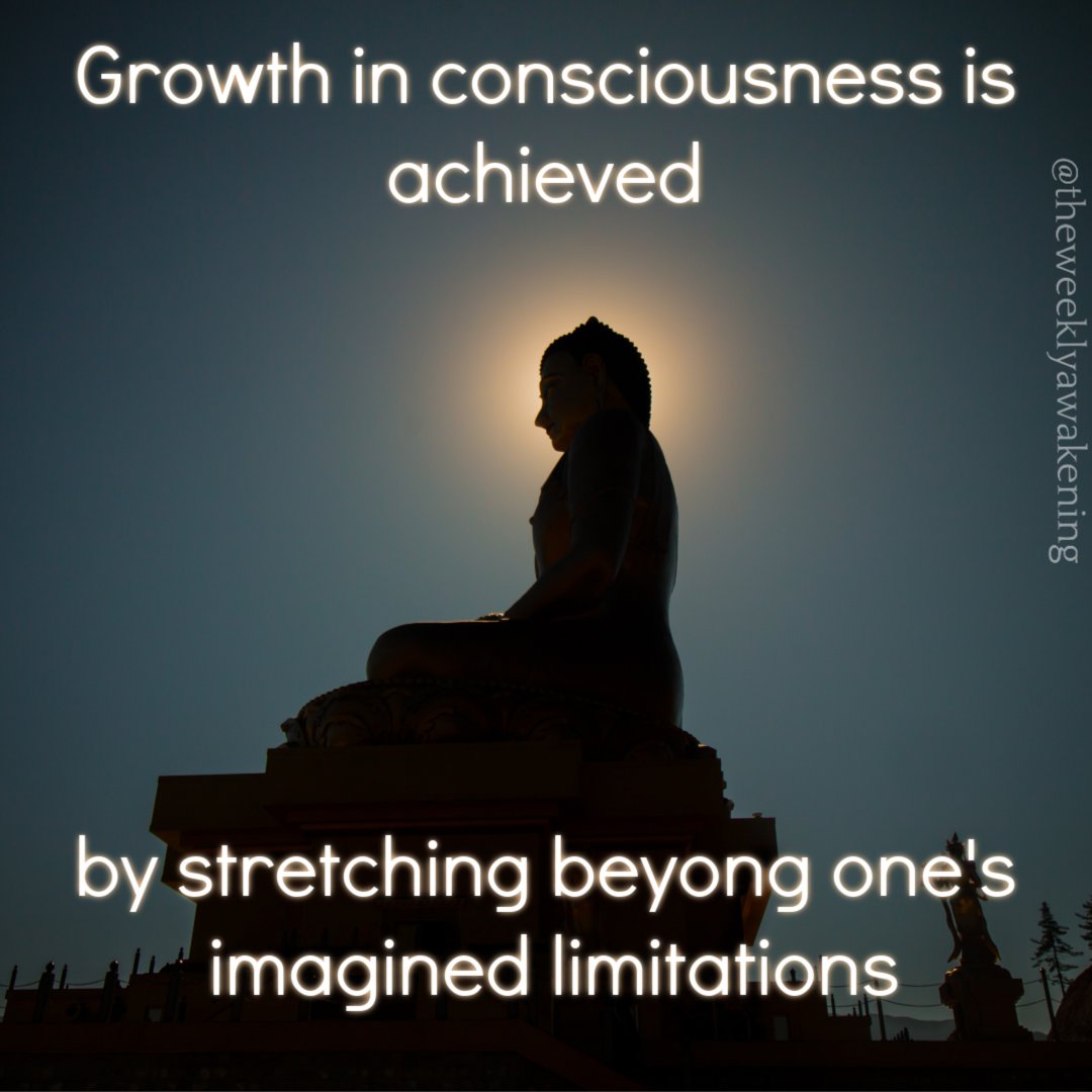 WeeklyAwakening's tweet photo. You must stretch in order to grow. No one can increase your consciousness for you. YOU MUST DO THE WORK.

#metaphysics #metaphysical #consciousness #spiritualgrowth #awakening #lightworker #meditate  #meditation #chakra #chakras #heartchakra #yoga #innerunion #akasha https://t.co/e9T8A1qOaQ