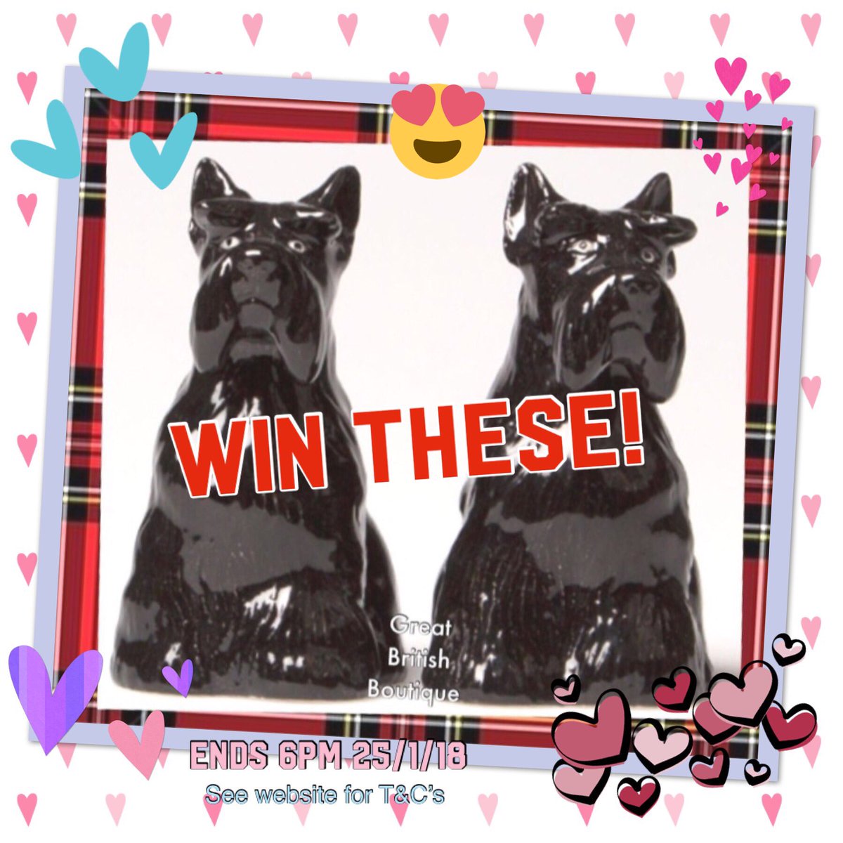 G_B_Boutique's tweet photo. 🎉 Hip Hooray it’s #BlackFriday ! So get that #FridayFeeling and enter our fab  #giveaway this #FreebieFriday to #win this cute BLACK Scottie dog salt &amp; pepper set! 💕Just RT &amp; FOLLOW #competition ends 6pm 25/1/18 Great idea if you’re doing #BuyNothingDay instead!😄Good luck🍀👍🏻 https://t.co/qRj5wnwDoc