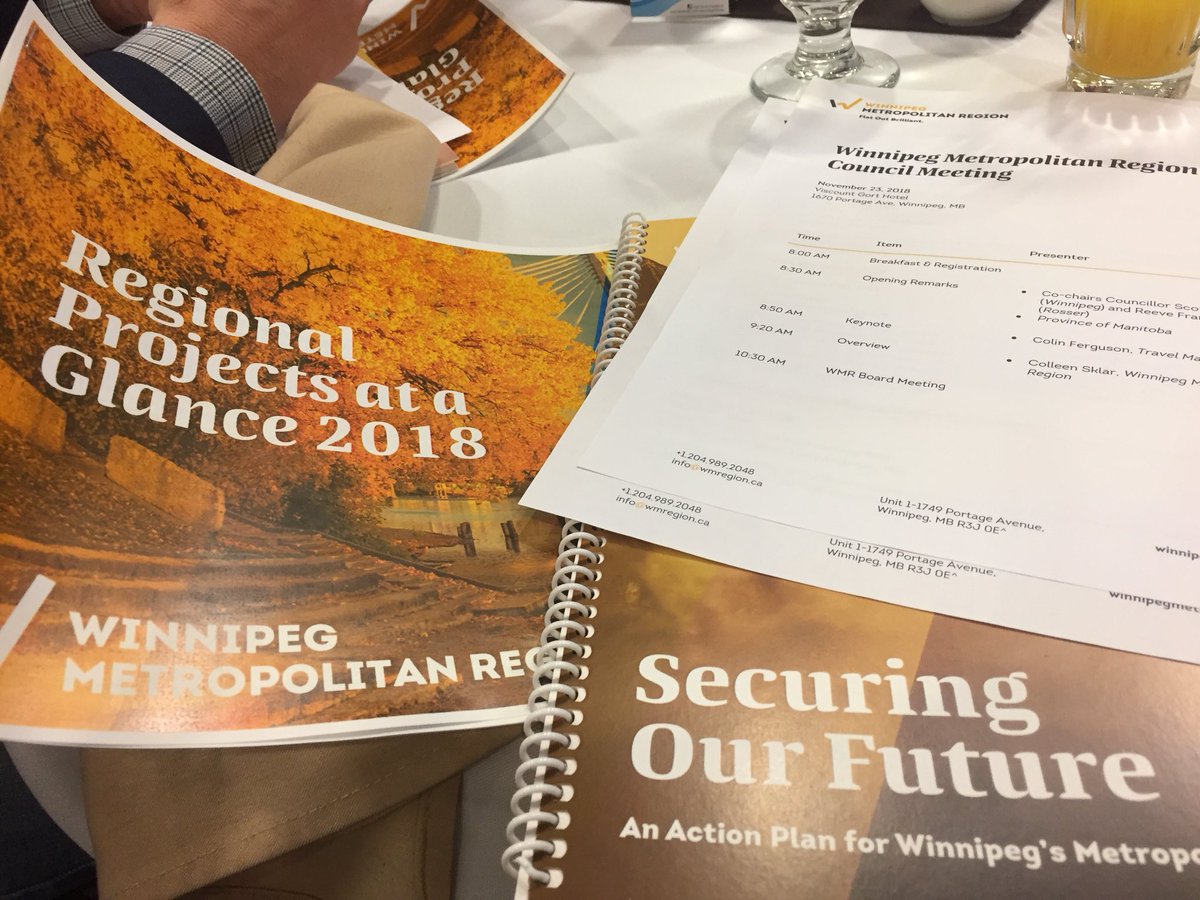 JaniceLukes's tweet photo. Packed room @WinnipegMetro w/ Mayors/Reeves &amp; Councillors of Metropolitan Region~the powerhouse of the Province Joined w/ my Wpg colleagues @ShawnNason @MarkusAChambers @jbrowaty @ScottGillingham #Partnerships #CollectiveCapacity #Integration https://t.co/TtosnXBjBt