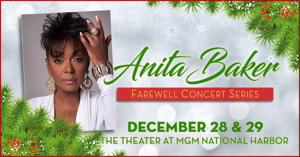 MGMNatlHarbor's tweet image. “Fairy Tales” do come true. Join us in The Theater December 28th &amp;amp; December 29th as @IAMANITABAKER  performs her greatest hits. Tickets on-sale now! #LIVEatMGM mgmnh.us/D1zGuy