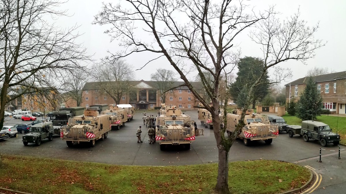 21FdSqnEOD's tweet photo. Elements of @21FdSqnEOD all packed up and ready to deploy to ‘Atropia’. #ExHT @35Eod @17FdSqn @Commander8X https://t.co/QHk7xESlOe