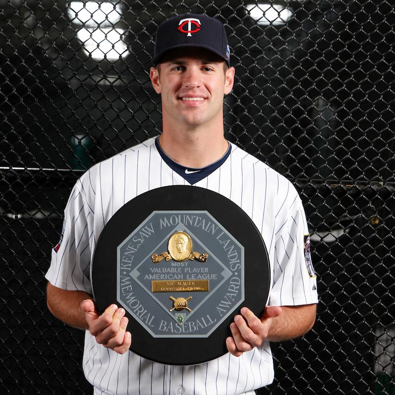 #OTD in 2009, Joe Mauer won the American League MVP award! #MNTwins