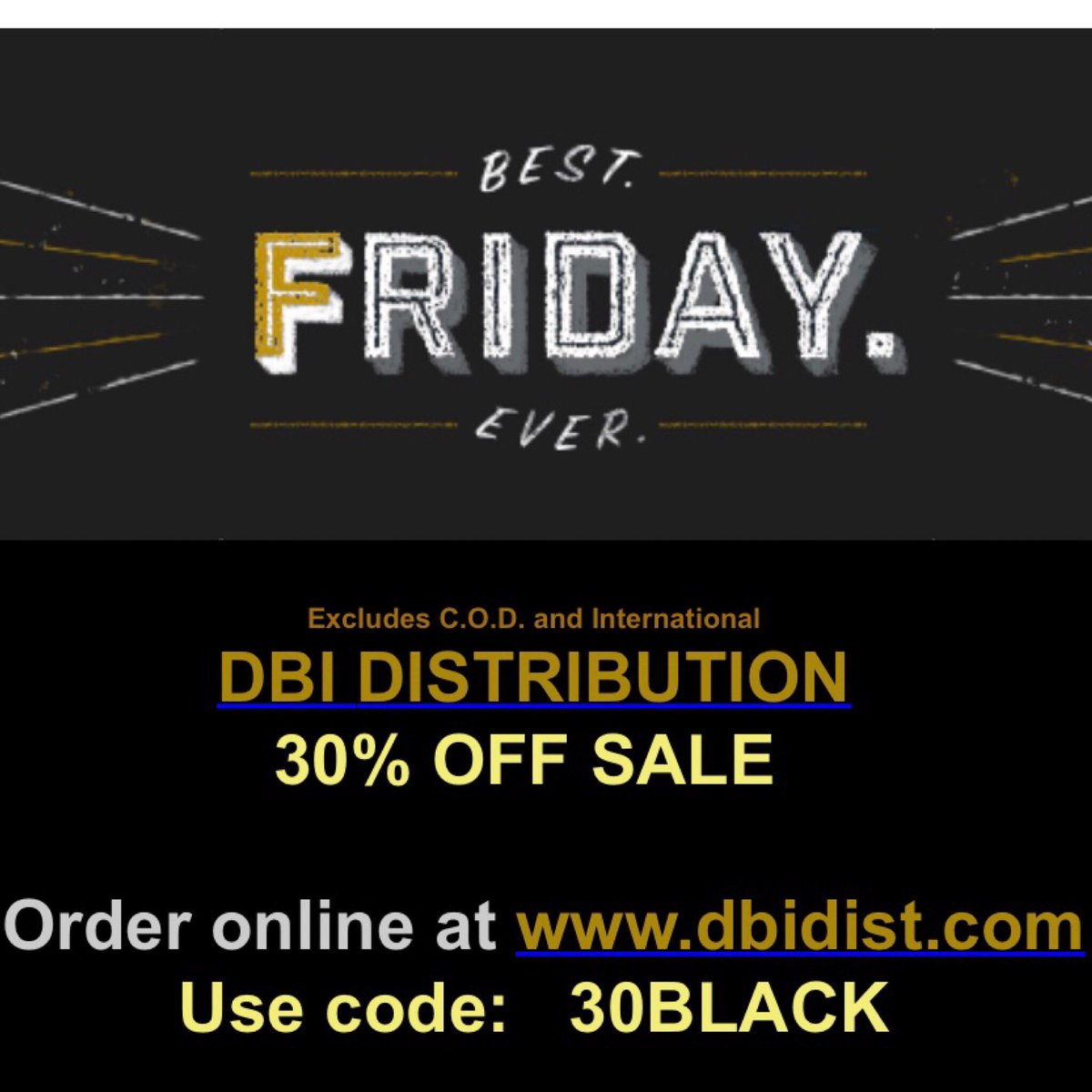 dbidist's tweet photo. It’s BLACK FRIDAY and we have a deal for you!!!   Take 30% off! Order now- https://t.co/QUncUEO8pv #blackfriday #discount #sale #nutrition https://t.co/uWwXzoCrHl