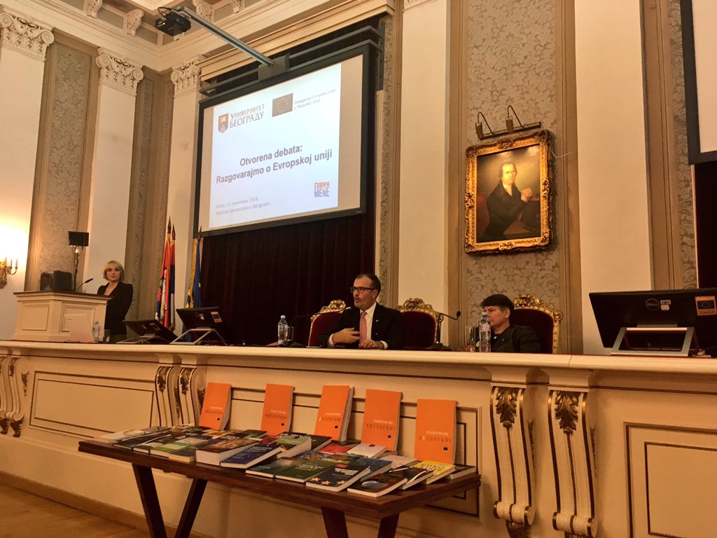 EvropskiPokret's tweet photo. Jedan od glavnih elemenata EU je različitost i raznolikost u kojoj smo ipak ujedinjeni. Moramo to negovati i ne dozvoliti da one postanu prepreke. U tome je uspeh Evrope! @FabriziSem #EvropazaMene #EU2Me https://t.co/hWYlkAorCM