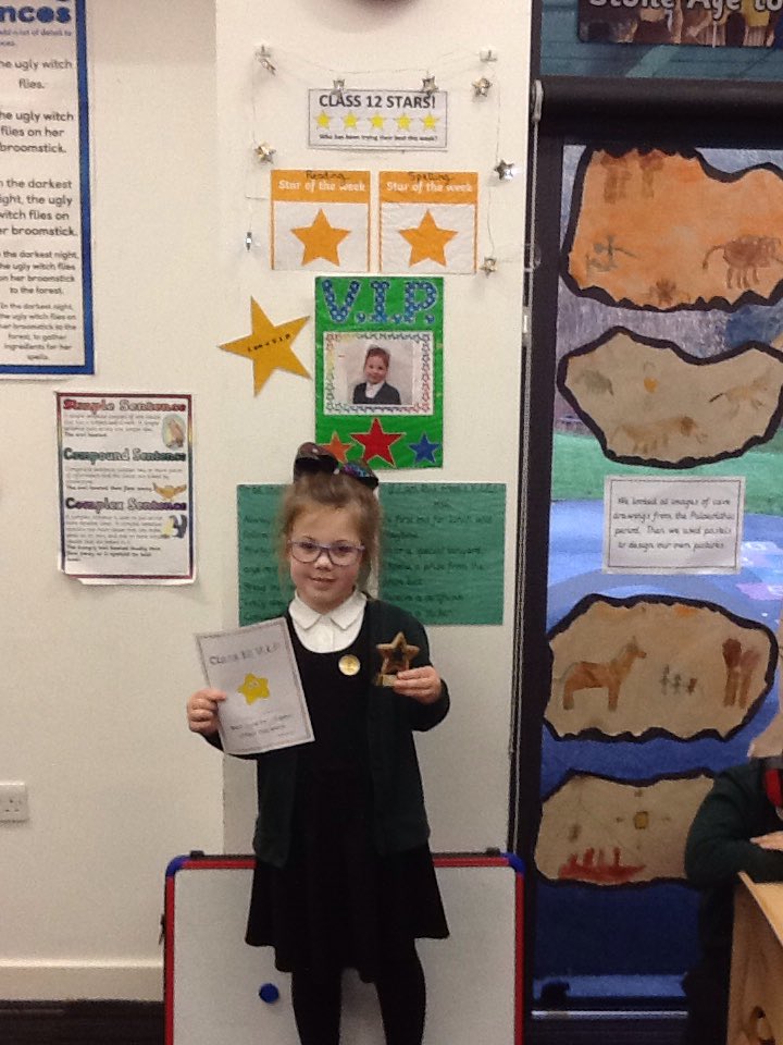 greenlandcps's tweet photo. A big well done to Ruby who is class 12's VIP! A fantastic achievement! #VIP https://t.co/6JxUfVsyqm