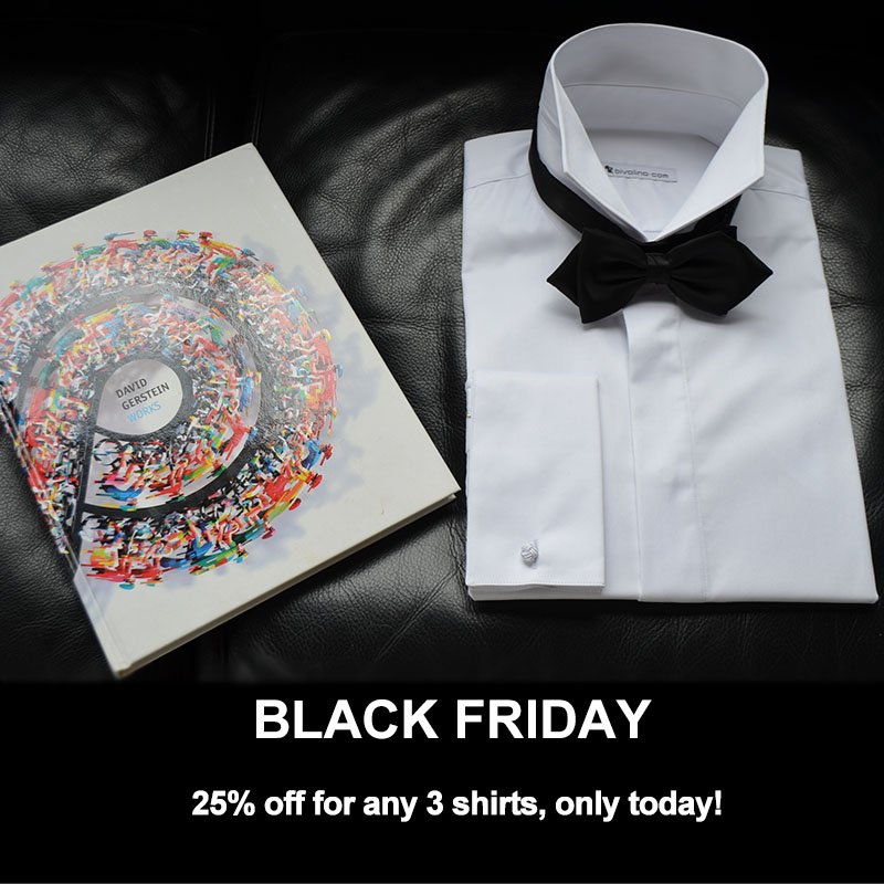 Black Friday special :
2 Days Special Bivolino offers 25% off 
for any 3 Bivolino shirts with the code ‘BIVOBLACK’
enjoy!

#bivolino #menshirt #fashion #blackfriday #black #blackshirts #menstyle #menblackshirt