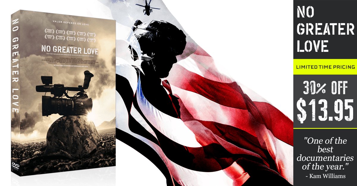 Black Friday sale: Save 30% on the No Greater Love DVD! 

BUY NOW: bit.ly/NGL-BlackFrida…

Offer ends Monday, November 26th.