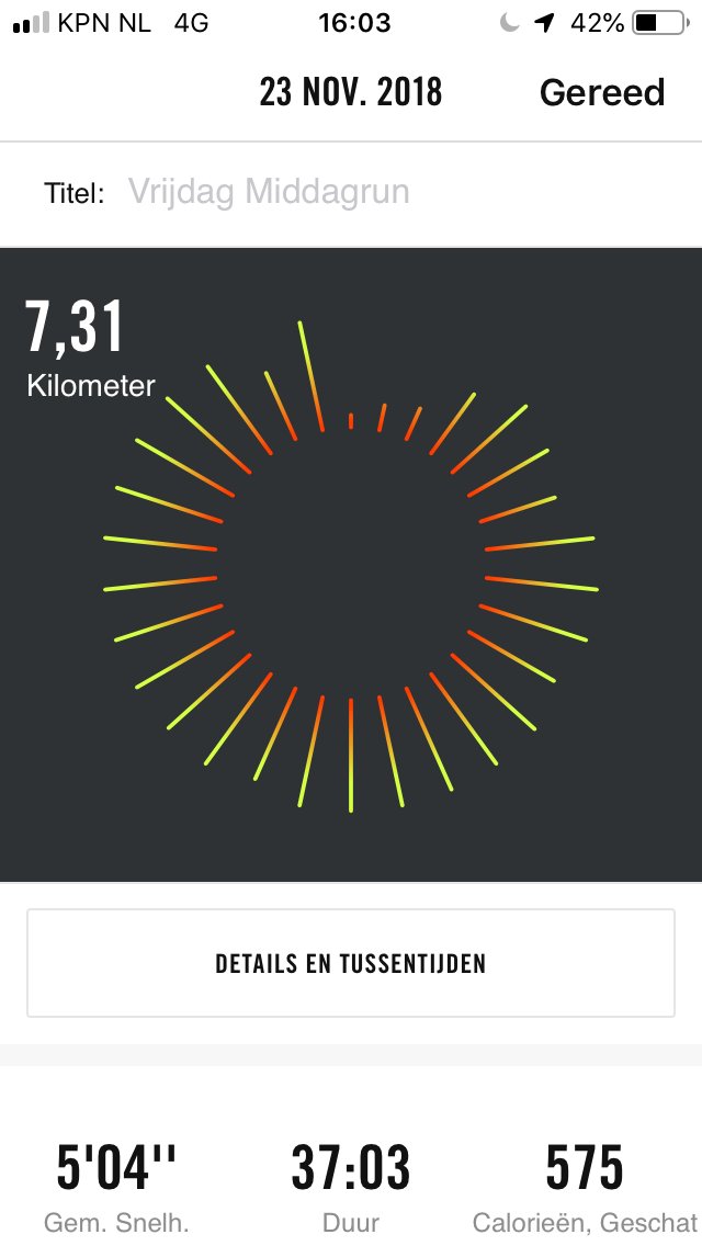 ceesonderwater's tweet photo. @NikeSupport GPS is not working properly for already quite some time. I use iPhone SE, always latest iOS bersion https://t.co/wPCiN0E2SG