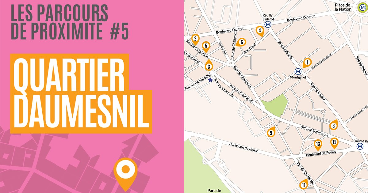 pariscommerces's tweet photo. [Parcours de proximité]  🎉 Il arrive... le parcours de proximité #5 ! Direction le quartier Daumesnil à #Paris12 ! 
Rdv dès lundi pour découvrir la 1ère boutique du parcours ! https://t.co/EL6UtKLrwI