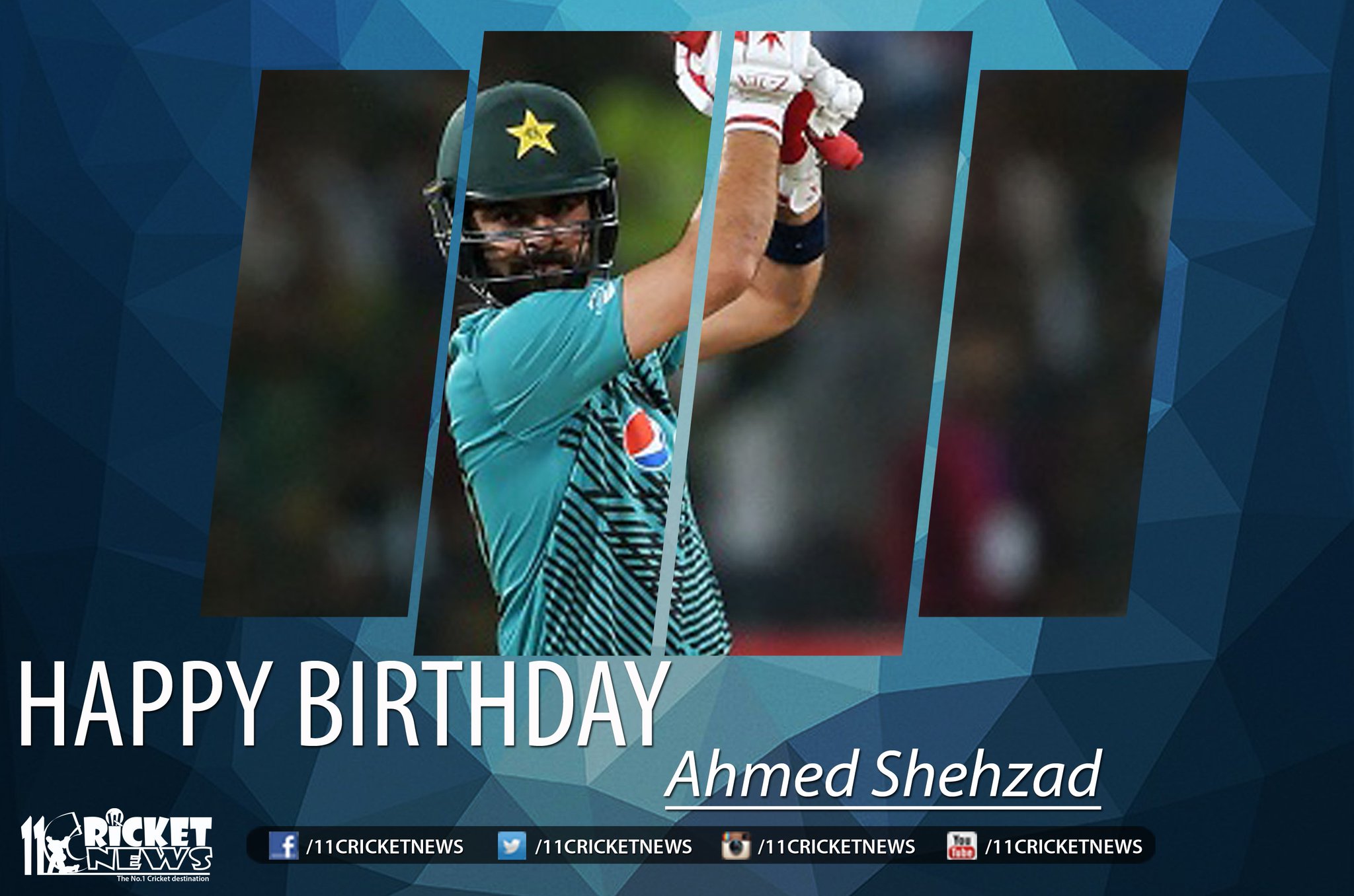 Happy Birthday \" Ahmed Shehzad\". He Turns 27 today 