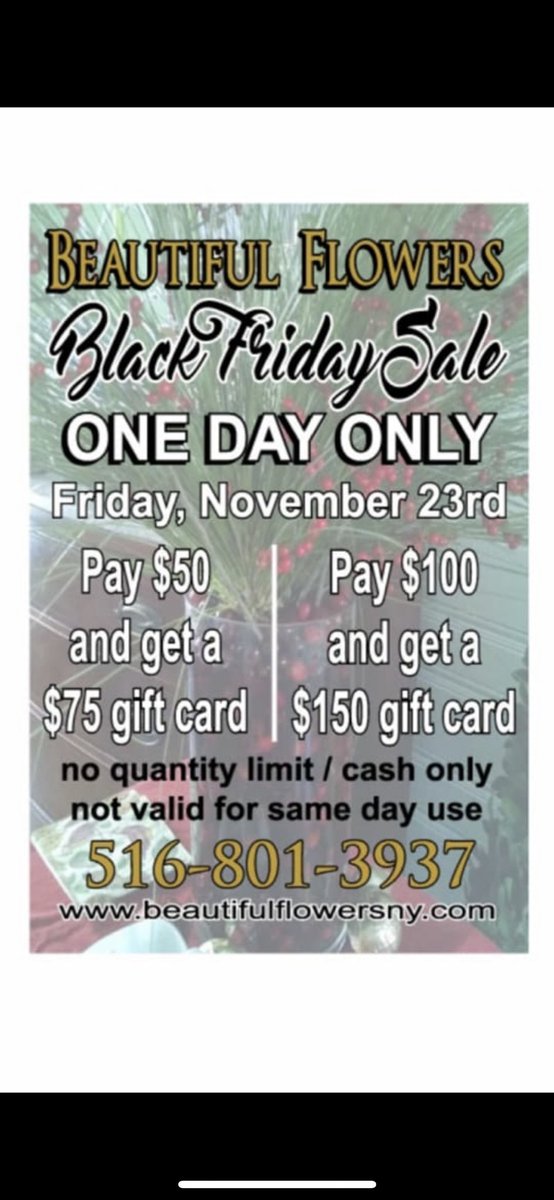 DebsLongIsland's tweet photo. Black Friday deals! #DebsSmallBizoftheDay
#ShopLocalNorthShore
#ShopSmallBizLongIsland
#SupportSmallBiz

#GlenHead #SeaCliffNY #GlenwoodLanding #GlenCove #LocustValley #Greenvale #Roslyn #OldBrookville #Bayville #NassauCounty #LongIsland https://t.co/upqLdLdGBZ